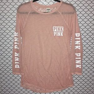 VS PINK Light Pink Shirt